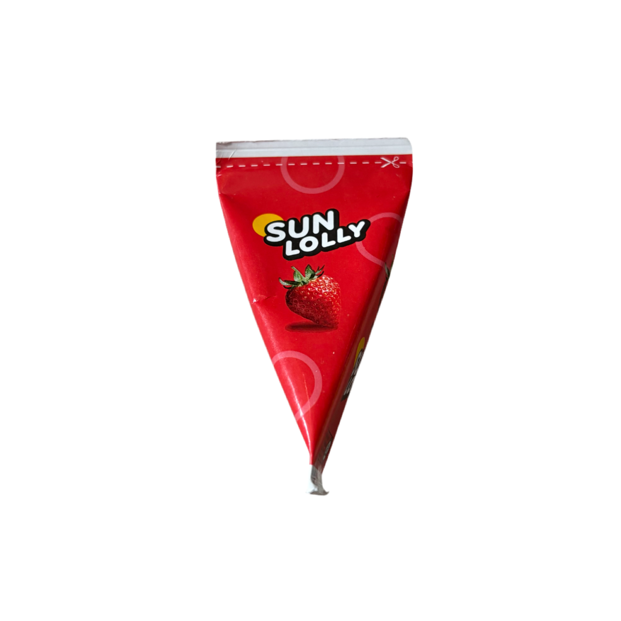 Sun Lolly Wassereis Erdbeere
