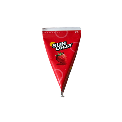 Sun Lolly Wassereis Erdbeere