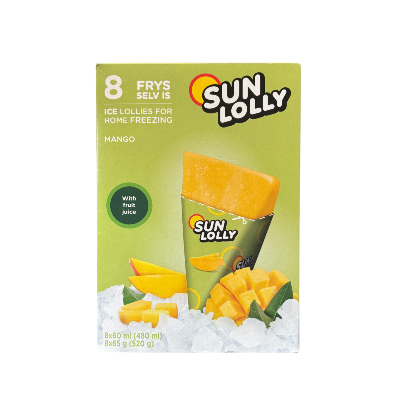 Sun Lolly Wassereis Mango