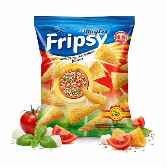 Fripsy - Pizza Napoli Bugles 50g (halal)(Mazedonien)