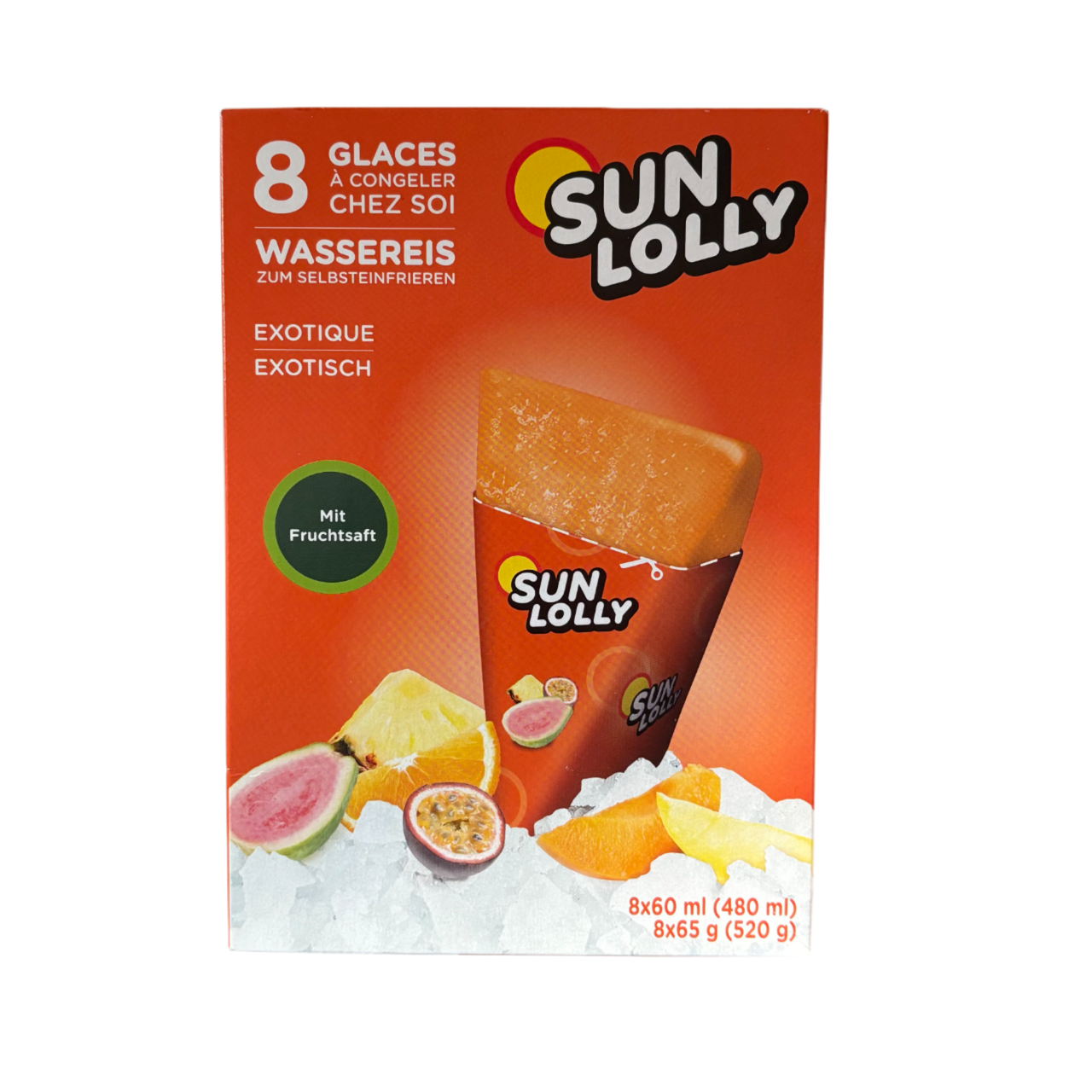 Sun Lolly Wassereis Exotisch