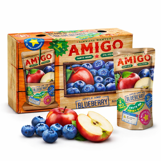 Amigo Apple & Blueberry (halal)