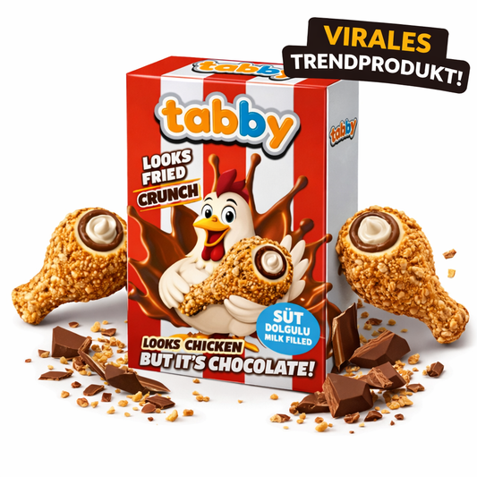 Tabby - Crunch Schokolade (Looks Like Fried Chicken) 50g