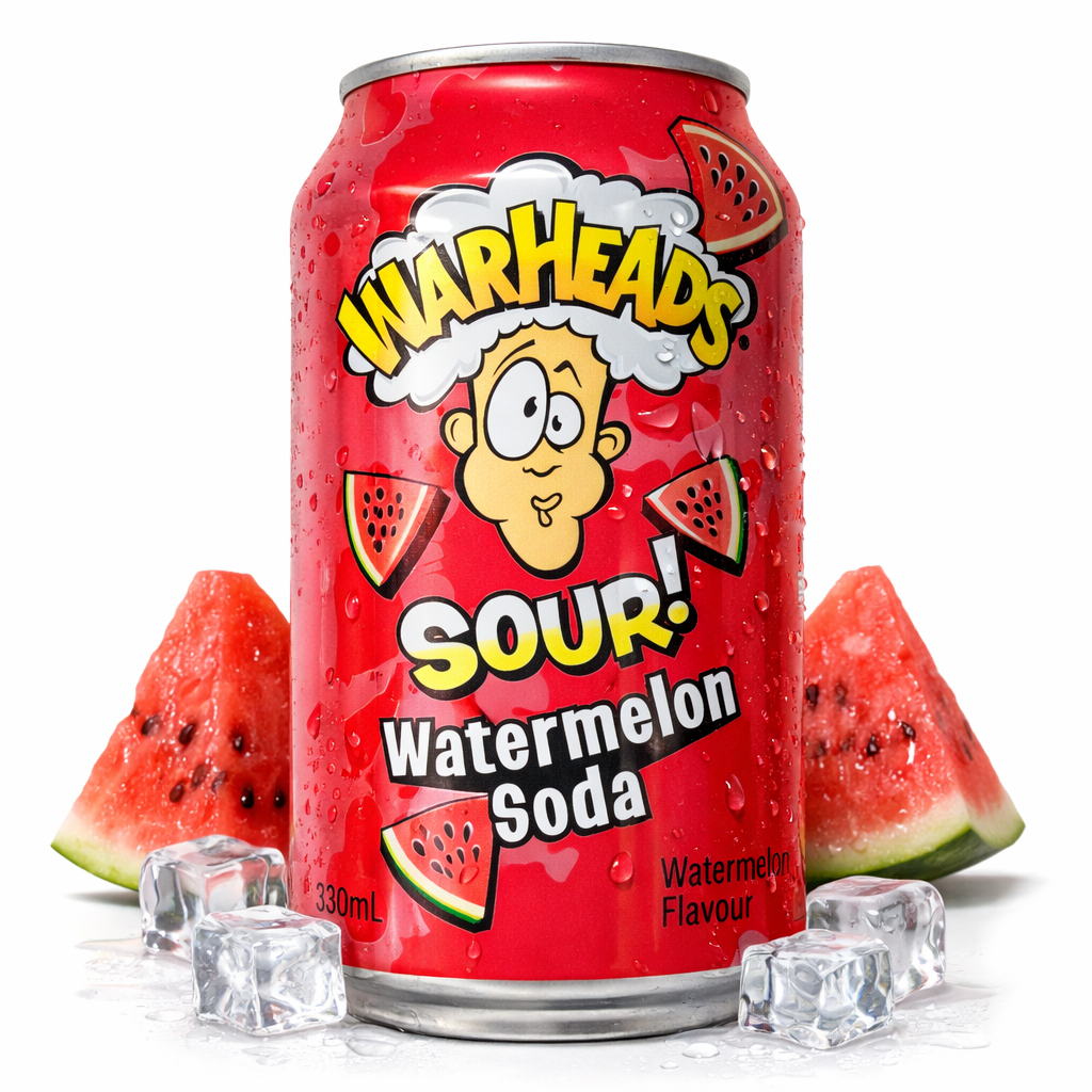 Warheads Sour Watermelon 330ml (USA)