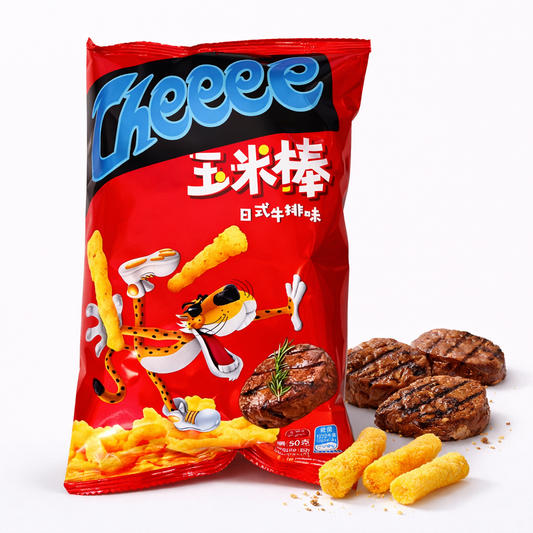 Cheeee Steak Geschmack 50g (MHD 19.12.25)